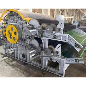 Machine à carder HURUI HR2000 monocylindre et à double doffer pour fibres chimiques de coton, fabriquée - Product Image 1