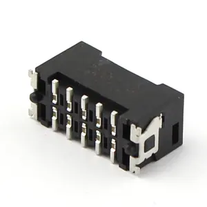 Zócalo de la serie de bajo voltaje de la empresa pública Pitch2.54 macho SOCKET 10 PIN SMT conector BMS automotriz