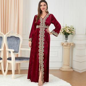 Abaya Primaverile Dubai Caftano Marocchino Abito Arabo da <span class=keywords><strong>Donna</strong></span> Musulmana Cardigan Hijab Ramadan Eid Stampa Floreale <span class=keywords><strong>Abbigliamento</strong></span> <span class=keywords><strong>Etnico</strong></span> Islamico - Product Image 4