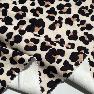 NUEVA MODA 2026 Tela de Forro Polar de Poliéster Súper Suave con Estampado de Leopardo para <span class=keywords><strong>Ropa</strong></span> de Invierno - Product Image 3