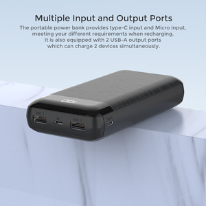 Bluetimes Factory Wholesale 20000mAh Banco de energía de alta capacidad USB Power Strip Paquete de batería de iones de litio Estación de energía portátil - Product Image 4