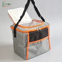 Sac isotherme personnalisé en tissu Oxford 600D avec logo, bandoulière réglable, sac fourre-tout pour pique-nique et activités de plein air