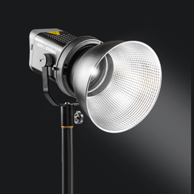 TRIOPO COB Dimmable Led Video Studio Lights Equipment Lighting for Photography Phone  App Controlled Makeup Fill Light
