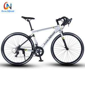 Vélo de route de <span class=keywords><strong>sport</strong></span> urbain pour <span class=keywords><strong>femme</strong></span>, 29 pouces, 21 vitesses, fourche en acier à haute teneur en carbone, couleur bleue, fourni par l'usine - Product Image 5