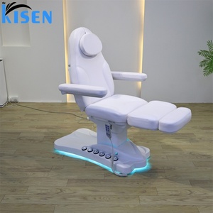 KISEN Electric Physiotherapy <b>Bed</b> for Beauty Salon Tattoo Chair 3 Motor Beauty Spa Facial <b>Bed</b> Treatment for Beauty Salon Hospital - Product Image 1