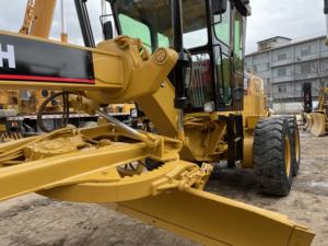 Graduadora de motor CAT 140H usada de alta calidad, graduadora de segunda mano 140K 140G 140M2 con componentes de PLC de bomba de motor esencial a la venta - Product Image 6