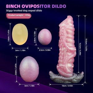 ของเล่นทางเพศแบบวางไข่ ยี่ห้อ YOCY Innovate Design รุ่น Vagina Anal Egg Laying Toys Fantasy Ovipositor Dildo พร้อมปั๊มลมสำหรับสอดใส่และวางไข่ - Product Image 3