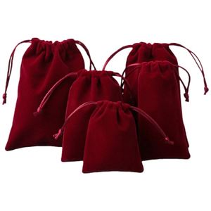 Sac de rangement en peluche personnalisable avec cordon de serrage, idéal pour bijoux, cadeaux, bougies et artisanat, recyclable et estampé, vente en gros - Product Image 1
