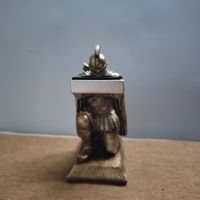 Support de montre Warrior Bracket, Ornement décoratif, Plateau de présentation pour iWatch, Présentoir en résine, Design de statue de style européen pour bureau