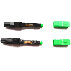 SC SM FAST CONNECTOR APC GREEN optical fast connector