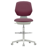 Chaise de bureau, fabricant de chaises de formation pour étudiants en médecine, chaise de laboratoire pivotante avec base en nylon