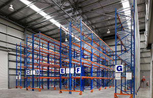 Proveedores de <span class=keywords><strong>China</strong></span> Estanterías industriales de servicio pesado Estantes de paletas de acero con protección contra la corrosión Sistema de almacenamiento de almacén selectivo - Product Image 6