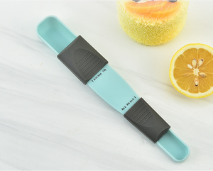 Dispositivo De Medição De Ferramentas De Cozimento De Cozinha Colher De Medição De Plástico Ajustável Com Colher De Medição Conveniente Graduada Digital - Product Image 6