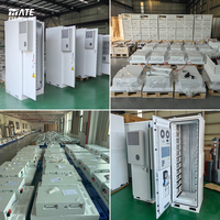 Sistema de Almacenamiento de Energía Solar MATE, Batería de 100kW 215kWh 125kW 253kWh, Gabinete ESS LiFePO4 Refrigerado por Aire para Sistemas de Suministro de Energía Fuera de la Red