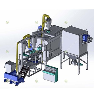 Nhôm nhựa tách tĩnh điện PP PE tách máy tái chế - Product Image 4