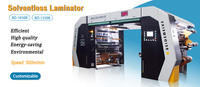 Laminateur sans solvant BD-500B, machine de laminage à économie d'énergie pour les emballages de nourriture pour animaux et de collations
