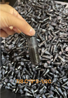 Boulon de chenille 3/4"-10UNC*76 pour charrue, excavatrice, chargeuse, bulldozer, pièce d'attache pour engin à chenilles, boulon de semelle de chenille