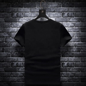 เสื้อยืดผู้ชาย RUYI ผ้าฝ้าย 100% ลายเสือประดับเพชร กันยับ ระบายอากาศได้ดี แขนสั้น - Product Image 4