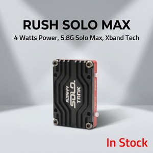 Série <span class=keywords><strong>Rush</strong></span> Solo Max Tank, très bien cotée, best-seller, version mondiale, qualité supérieure, 5.8G 2.5W, VTX analogique haute puissance, VTX FPV - Product Image 1