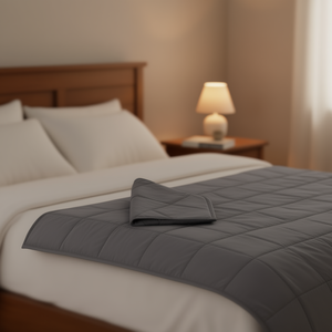 DreamCloud <b>Weighted</b> <b>Blanket</b> King Size 25 Lbs Cotton Quilted Soft Winter Comforter - Product Image 2