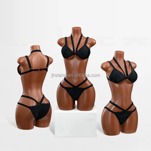 하프 바디 란제리 여성 마네킹 섹시한 BBL 매력적인 마네킹 플라스틱 여성 상체 큰 흉상 미국 마네킹 - Product Image 1
