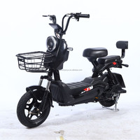Vélo Électrique Urbain Adulte avec Cadre en Acier, Pneu Tubeless 14 Pouces, Batterie 20A 48V Puissante 500W - Vente en Gros Usine