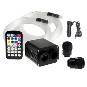 Kit de plafonnier LED RVBW à double port 20W avec fibres optiques pour effet <span class=keywords><strong>ciel</strong></span> <span class=keywords><strong>étoilé</strong></span> pour <span class=keywords><strong>voiture</strong></span> / home cinéma - Product Image 5