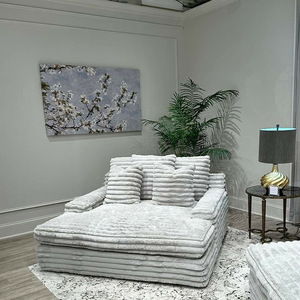Sofá Cama Enrollable de Espuma XT 003, Sofá de Tela para Sala de Estar y Dormitorio - Product Image 2