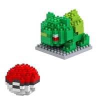 8044A-8063A Blocs Nano 7,5 cm Briques Microparticules Article Anime Avec Boîte et Instructions Blocs de Construction Éducatifs pour Enfants Jouets Cadeaux