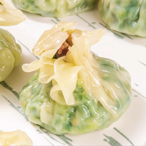 Shumai émeraude de Yangzhou fabriqué à la main | Verts sauvages et bambou, <span class=keywords><strong>Dim</strong></span> <span class=keywords><strong>Sum</strong></span> végétalien sans riz - Product Image 6