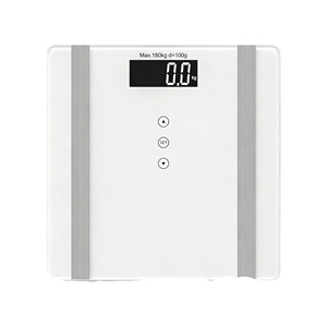 Bilancia Intelligente Bluetooth per Grasso Corporeo, Bilancia Digitale da Bagno 180kg con Vetro Temperato - Product Image 1