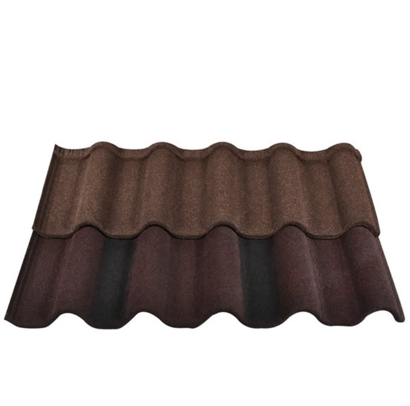 Modern Stone Coated Steel Metal Roof Tile Corrugated Color 50 Years Warranty Made of Zinc Aluminum Building Materials
