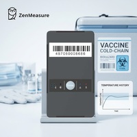 ZenMeasure - Rastreador Portátil de Temperatura y Humedad con GPS 4G para Monitoreo de Activos y Gestión de Vehículos, Instrumentos de Medición de Temperatura