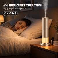 Diffuseur d'huiles essentielles intelligent silencieux avancé pour la maison et les espaces commerciaux, alimenté par USB, pour hôtels et intérieurs