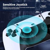 Consola de Videojuegos Retro M15 de 64 GB con Más de 20 000 Juegos, Consola de Juegos Portátil Retro con Controles Inalámbricos, Más de 20 Simuladores, Mando de Juego 4K para PS1/SEGA
