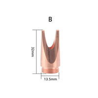Nouvelle buse de soudage laser à fibre IPG H32 M13.5 pour fil de cuivre, tête de pistolet de machine de soudage laser portative IPG LightWELD, longue durée de vie