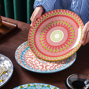 Internet Celebrity Nordic Ceramic Plates-Moderne und modische Steak Dish im westlichen Stil für den Heimgebrauch-Disc Plates - Product Image 2