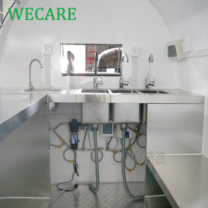 WECARE Mini Food Truck de Rue Personnalisé, Entièrement Équipé, Petit Charrette Mobile pour Café, Glace, Hot-Dogs, Fast-Food, Conception à Vendre - Product Image 5