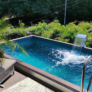 Gran oferta, piscina con contenedor de fibra de vidrio, Piscina prefabricada de alta calidad, piscina con contenedor de 20 pies y 40 pies - Product Image 3