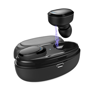 T12 auriculares <span class=keywords><strong>doble</strong></span> estéreo inalámbrico auriculares <span class=keywords><strong>Bass</strong></span> V5.0 auriculares manos libres para teléfonos móviles PC Pad TV - Product Image 1