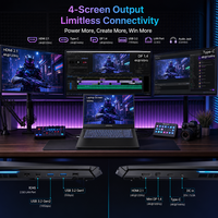 Laptop Gaming Performa Tinggi Wooking 2026 K7 17.3 8C 4.9GHz RTX 5060 GPU 165Hz RGB Backlight E-Sports Notebook 1tb SSD