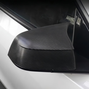 Tesla modello 3 (Highland)/Y (ginepro) specchietto laterale a secco in fibra di carbonio e Kit aerodinamico-aggiornamento Retrofit nero - Product Image 6