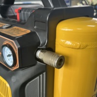 Compresseur d'air mobile équipé d'un réservoir en aluminium antirouille de 8 L et d'une batterie de 56 V fonctionnant à ≤66 dB pour usage résidentiel