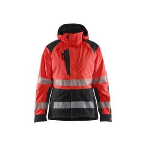 BLAKLADER - 443619875599XXL Veste Shell haute visibilité pour femme Rouge/Noir-EAN 7330509851432 HI-VIS WORKWEAR - Product Image 1