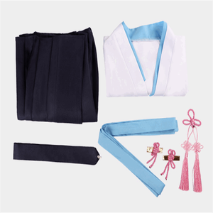 Nuevo Estilo <span class=keywords><strong>Genshin</strong></span> <span class=keywords><strong>Impact</strong></span> Kamisato <span class=keywords><strong>Ayaka</strong></span>, Kimono de Entrenamiento, Disfraz de Halloween, Vestido de Cosplay, Material de Poliéster, Unisex para Adultos - Product Image 6