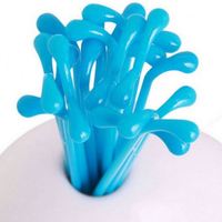 K686 Schattige Beluga Witte Walvis Keukenaccessoires Kookgerei Fruit Groente Gereedschap Gadgets Voor Feest Huisdecoratie Hal Fruitvork Set