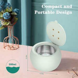 Limpiador Ultrasónico Eléctrico Multifunción Personalizado OEM con USB para Coche, Hogar, Joyas, Anillos, Gafas, Vibración <span class=keywords><strong>de</strong></span> Alta Frecuencia <span class=keywords><strong>de</strong></span> 42 kHz - Product Image 4