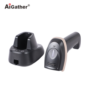 Lecteur de codes-barres sans fil AiGather <span class=keywords><strong>32</strong></span> <span class=keywords><strong>bits</strong></span> 2,4 G/Bluetooth, scanner portable 1D 2D à balayage continu avec base sans fil - Product Image 5