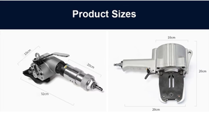 Herramientas de flejado manual de banda de acero dividida neumática semiautomática Máquinas de embalaje de flejado de acero separadas accionadas manualmente para cinturón - Product Image 4