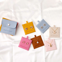 Schmuckbeutel mit Einlage Luxuriöse Mikrofaser-Schmuckverpackung Geschenktasche für Halsketten, Ringe und Ohrringe